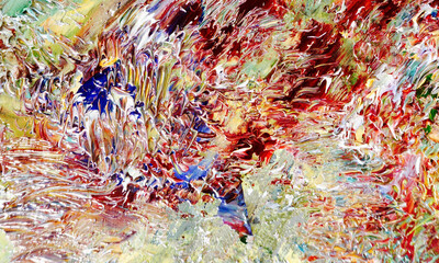 Abstract background wallpaper. Ethnic pattern. Mixtures of oil paint. Trendy hand painting canvas....