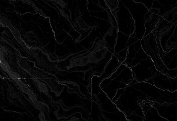 Marble black texture, wavy texture background