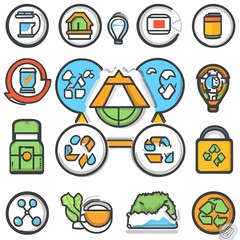 Simple and Stylish Icons for Sustainable Fashion