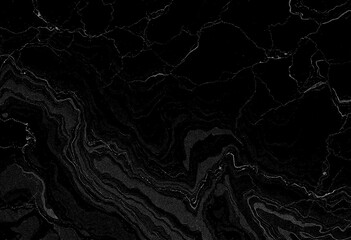 Marble black texture, wavy texture background
