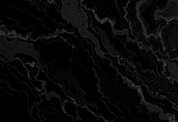 Marble black texture, wavy texture background