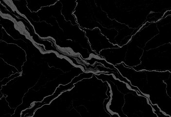 Marble black texture, wavy texture background