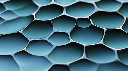 Obraz premium Background on the theme of honeycombs, cells. Delicate decoration of the desktop.