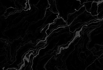 Marble black texture, wavy texture background