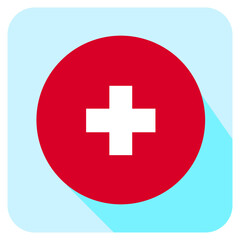 Vector Icon for Switzerland, country, national, flag, world flag