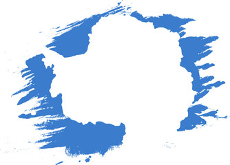 Grunge Brush On Flag Of ANTARCTICA