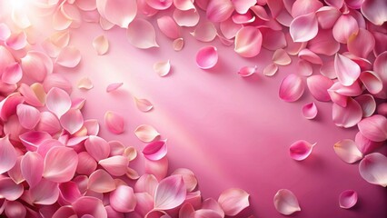 Obraz premium Beautiful background resembling flower petals, pink abstract simple rendering , flower, petals, beautiful, background, pink