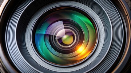 Camera lens aperture diaphragm iris opening and closing during photography , photography, camera lens, aperture, diaphragm