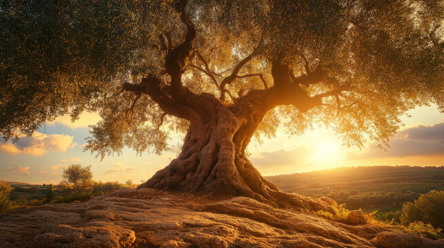 Write about a family who has tended to their olive tree for generations. 