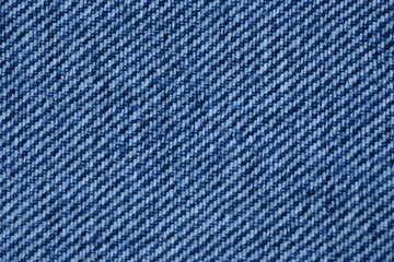 Blue denim texture as background, close up denim texture, macro denim texture 