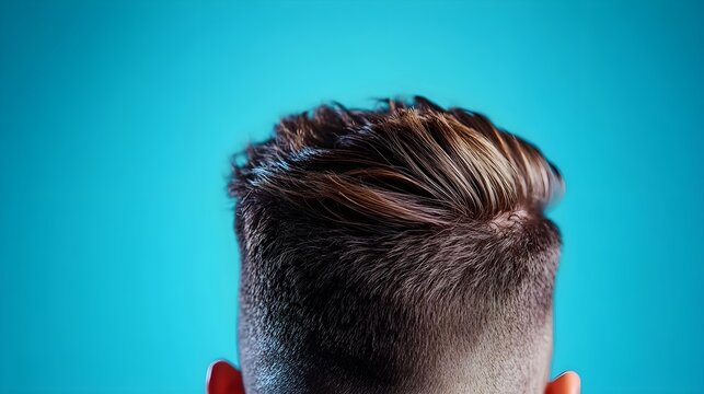 Time-lapse animation of hair reduction, highlighting hair density decreasing and skin becoming clear and smooth, Vibrant Skin Tones, Digital Illustration