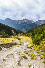 Ofenpass, Piz Stabelchod, Piz Nair, Val da Stabelchod, Piz dal Botsch,  Wanderweg, Alpen,...