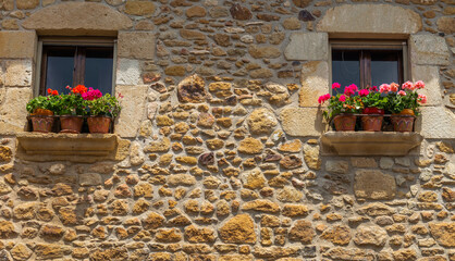 Pals is a medieval town in Catalonia, northern Spain, on the Costa Brava. © Sebastian