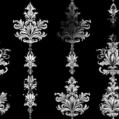 black and white background