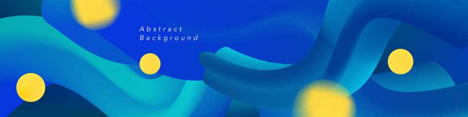 Abstract fluid background. Creative concept. banner design template with dynamic. Vector illustration.
