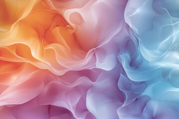 Obraz premium Vibrant abstract floral background
