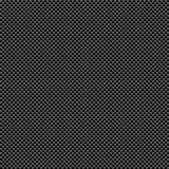 Black vertical carbon fiber seamless texture pattern vector illustration. Textile fabric, car tuning or cloth macro seamless kevlar crisscross texture background.