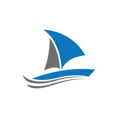 Ship logo vector design template, Cruise ship Logo Template vector, cargo logo design, shipping logo design vector.