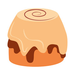 Autumn themed and cozy Thanksgiving element icon vector illustrations