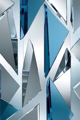 Obraz premium Abstract geometric background deal for technology or architectural themes.