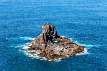 Roque de Santo Domingo, Santo Domingo de Garafía, Island La Palma, Canary Islands, Spain, Europe.