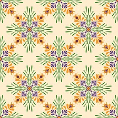 Flower seamless pattern 