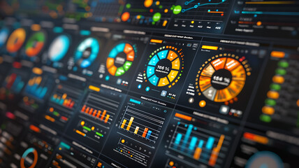 Obraz premium a photorealistic graphic or diagram on a whiteboard or digital screen