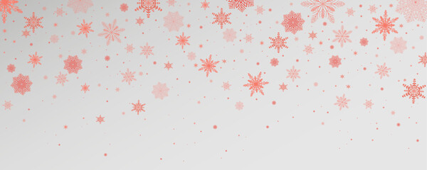Winter background, snowflakes on a beautiful background, Christmas background for cards, snowfall. Snowy nature landscape, winter dust png.