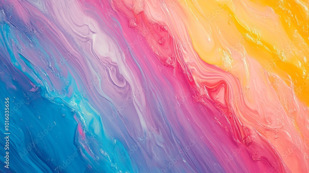 Poster vibrant colorful abstract background featuring dynamic texture patterns with a blend of bold colors 