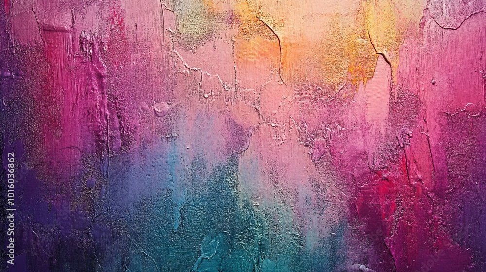 Poster vibrant colorful abstract background featuring dynamic texture patterns with a blend of bold colors 