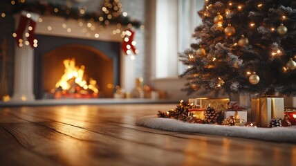Cozy Festive Holiday Atmosphere Embrace Warmth and Joy in Your Home Decor