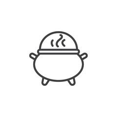 Cauldron line icon