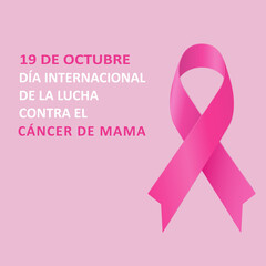 Dia internacional de la lucha contra el cancer de mama