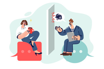 Refusal of dialogue from woman manager who demonstrates disdain for opinions of colleagues