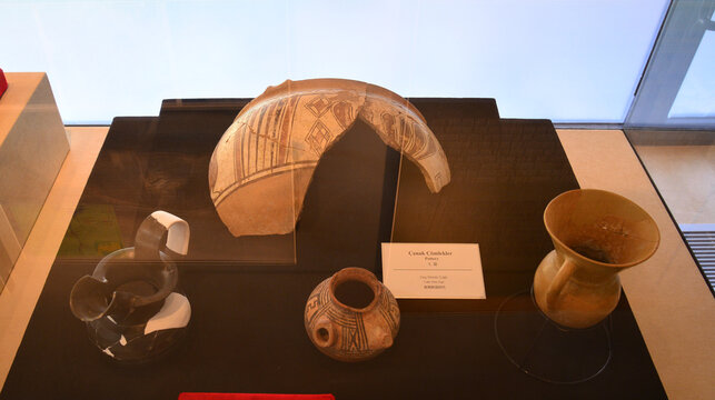 Kirsehir, Turkey. August 13, 2017. Kalehoyuk Museum in Kaman, Kirsehir, Turkey.
