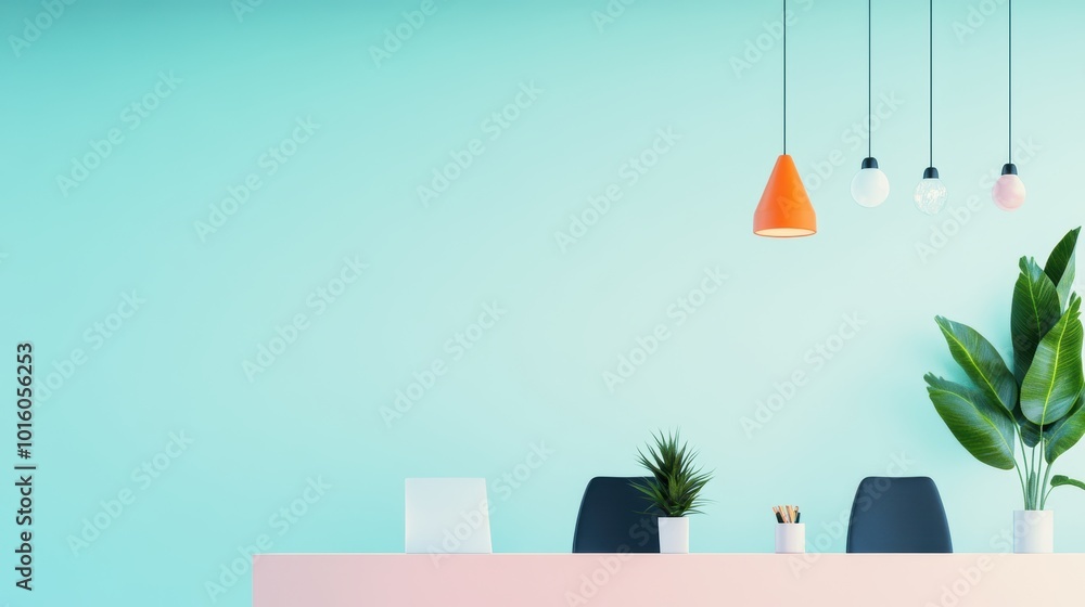 Poster a company boardroom with diverse members engaged in a collaborative decision making process, emphasi