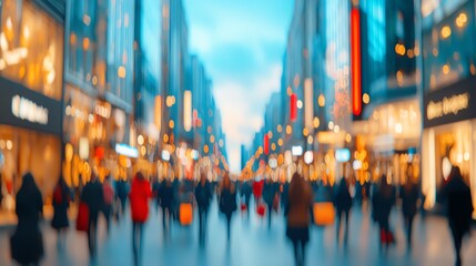 Fototapeta premium Black Friday e-commerce retail platform with online stores showcasing deals, black friday, retail e-commerce
