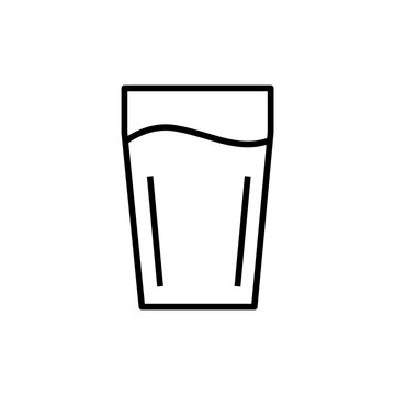glass of water