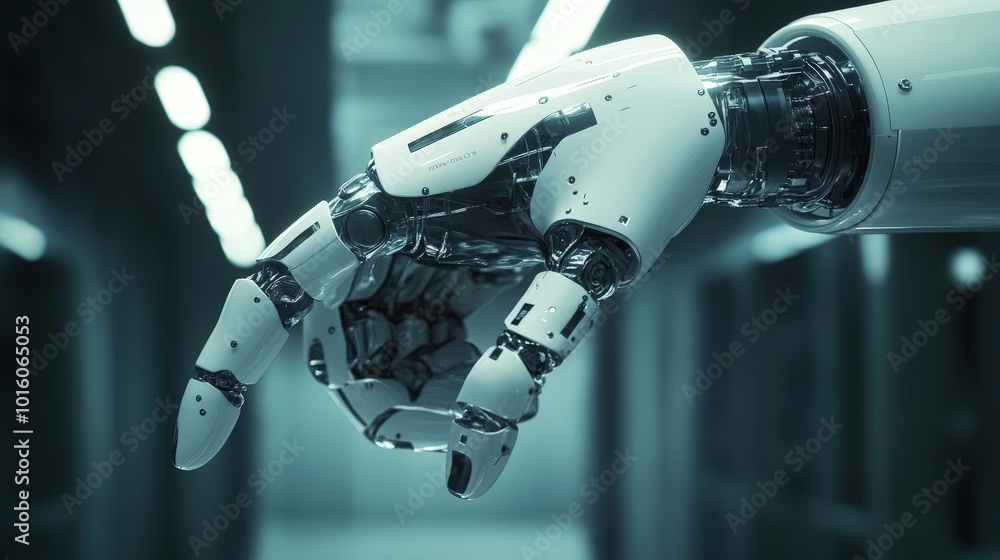 Poster ai-driven automation: examine the role of ai technology in automation across industries.