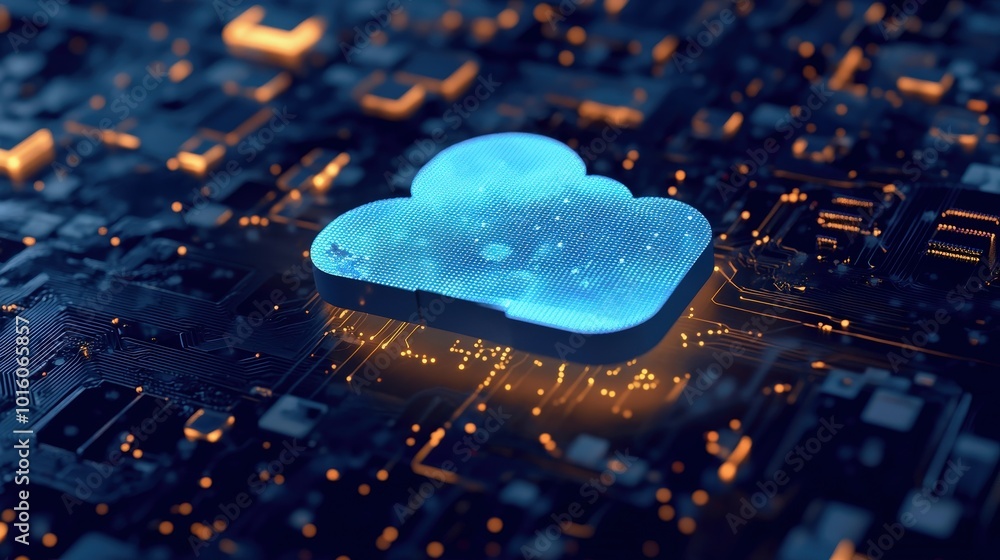 Poster ai and cloud computing: discuss the integration of artificial intelligence and cloud computing.