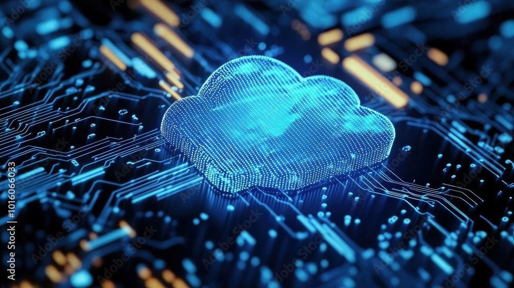 Poster ai and cloud computing: discuss the integration of artificial intelligence and cloud computing.