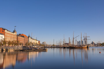 Fototapeta premium Early autumn morning in Helsinki