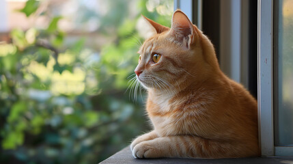 orange cat