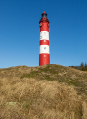 Lighthouse of German North Sea island Amrum