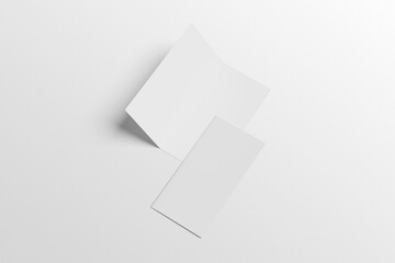 Bi-Fold DL Brochure Blank