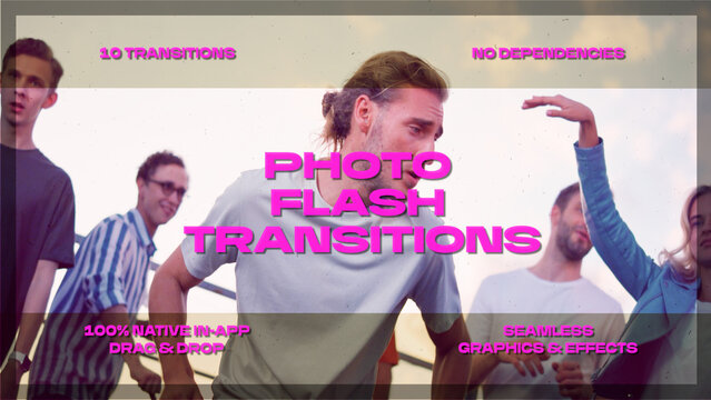 Photo Flash Transitions