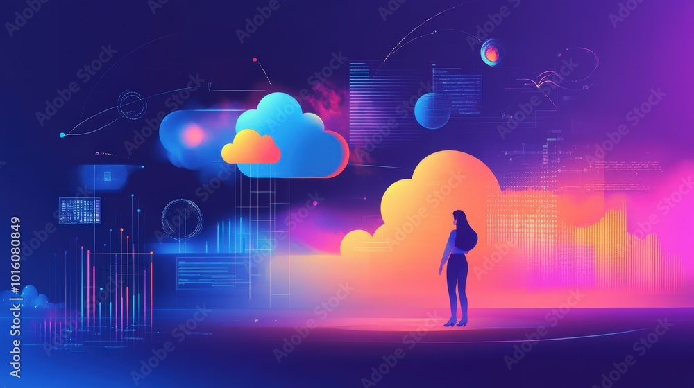 Poster cloud computing for data science: explore how cloud computing platforms facilitate data science proj