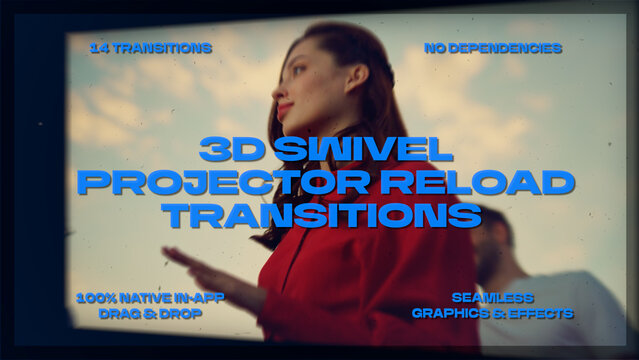 Projector Reload Rotation 3D Swivel Transitions