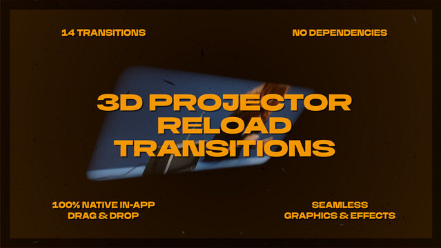 Projector Reload Rotation 3D Transitions