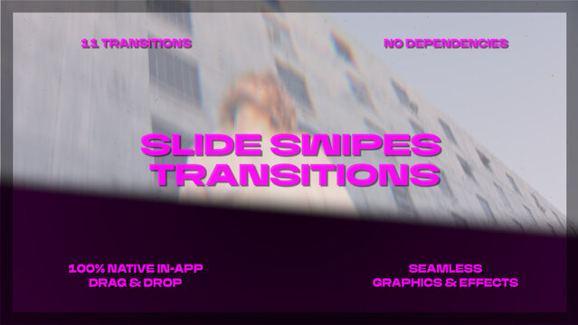 Slide Swipes Transitions